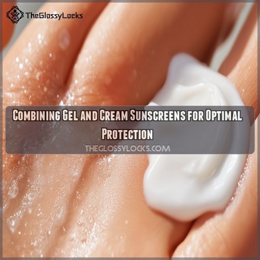 Combining Gel and Cream Sunscreens for Optimal Protection