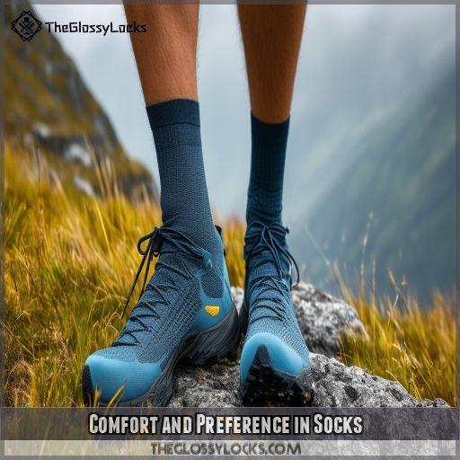 Comfort and Preference in Socks