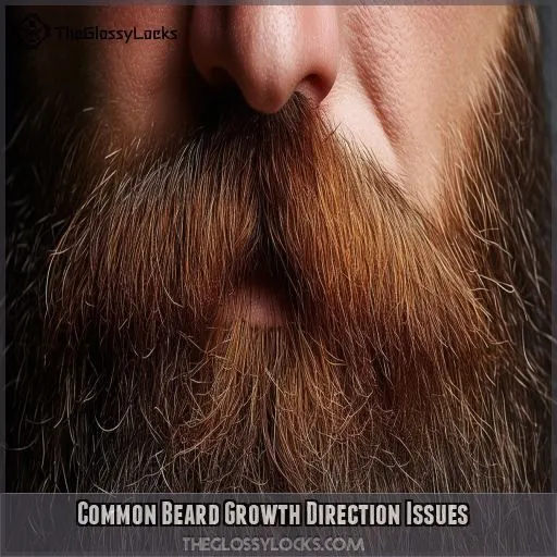 Common Beard Growth Direction Issues