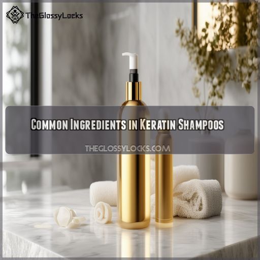 Common Ingredients in Keratin Shampoos