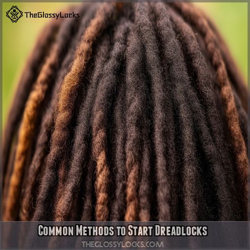Common Methods to Start Dreadlocks