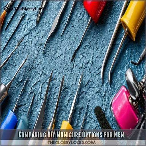 Comparing DIY Manicure Options for Men