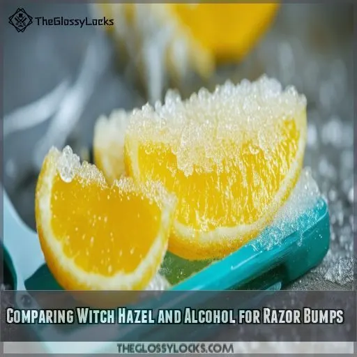 Comparing Witch Hazel and Alcohol for Razor Bumps