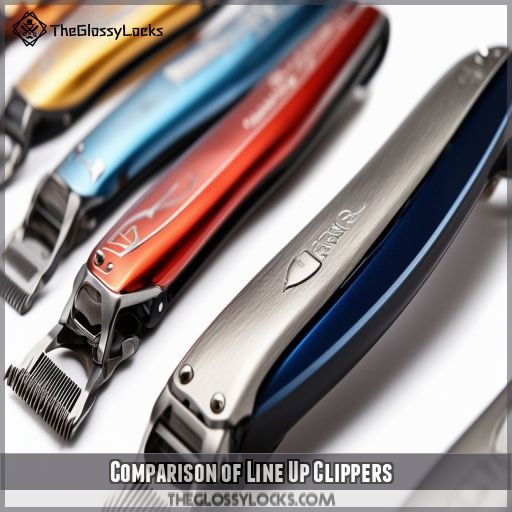 Comparison of Line Up Clippers