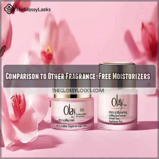 Comparison to Other Fragrance-Free Moisturizers