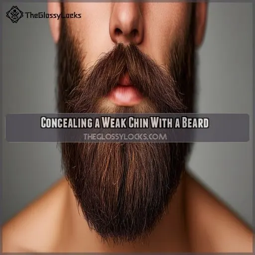 Concealing a Weak Chin With a Beard