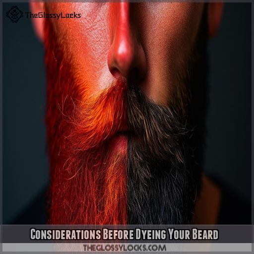 Considerations Before Dyeing Your Beard