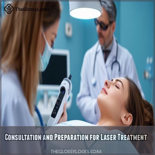 Consultation and Preparation for Laser Treatment