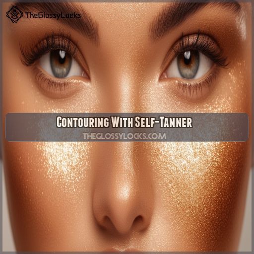 Contouring With Self-Tanner