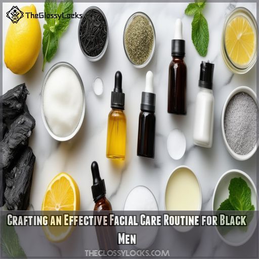 Crafting an Effective Facial Care Routine for Black Men