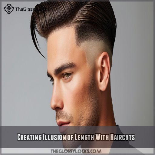 Creating Illusion of Length With Haircuts