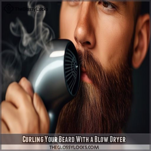 Curling Your Beard With a Blow Dryer