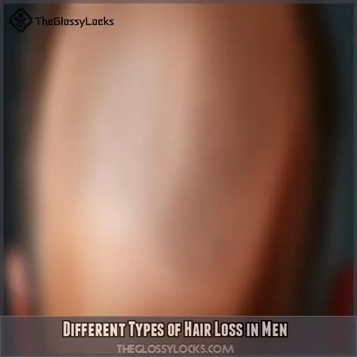 Different Types of Hair Loss in Men