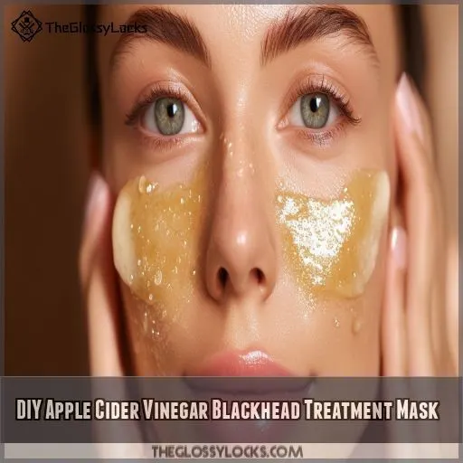 DIY Apple Cider Vinegar Blackhead Treatment Mask