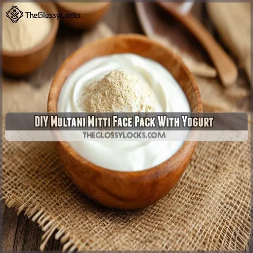 DIY Multani Mitti Face Pack With Yogurt