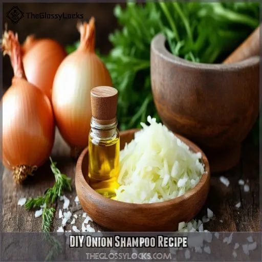 DIY Onion Shampoo Recipe