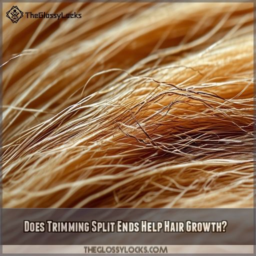 Does Trimming Split Ends Help Hair Growth