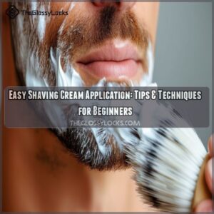 Easy Shaving Cream Application for Beginners