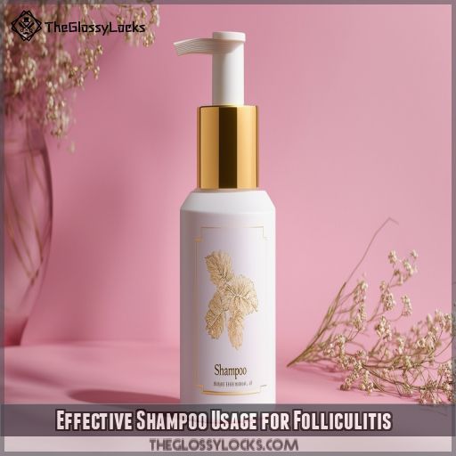 Effective Shampoo Usage for Folliculitis