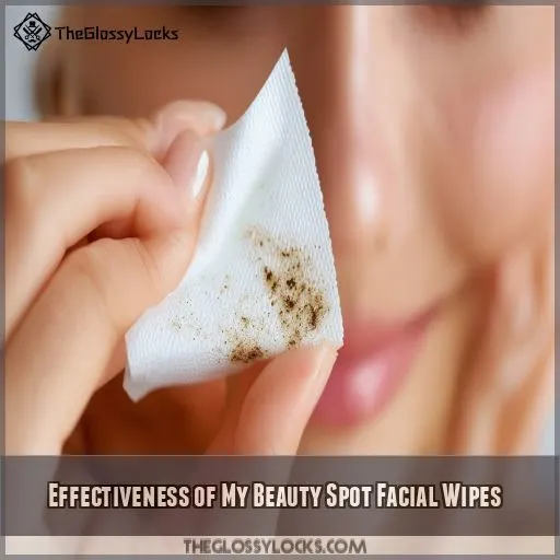 Effectiveness of My Beauty Spot Facial Wipes