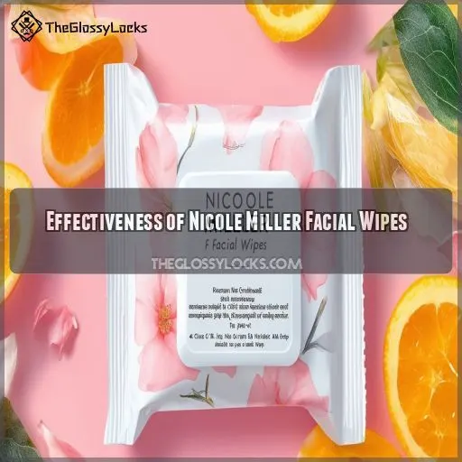 Effectiveness of Nicole Miller Facial Wipes