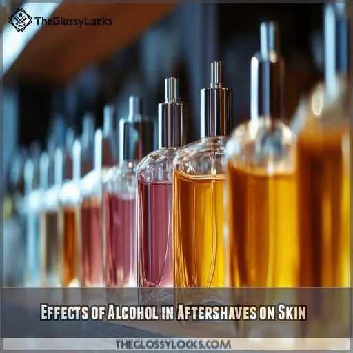 Effects of Alcohol in Aftershaves on Skin