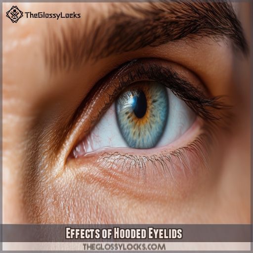 Effects of Hooded Eyelids