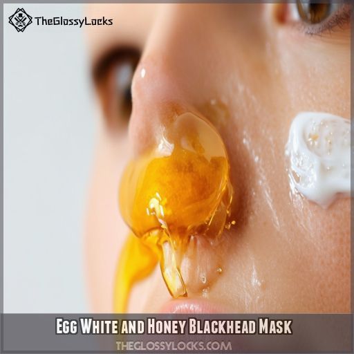 Egg White and Honey Blackhead Mask