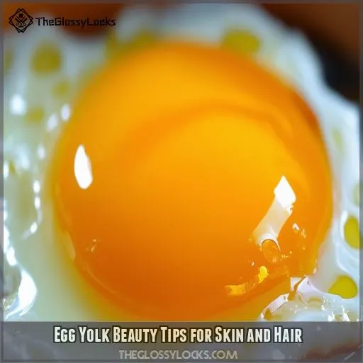 Egg Yolk Beauty Tips for Skin and Hair