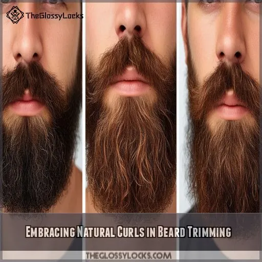 Embracing Natural Curls in Beard Trimming