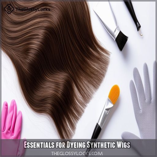 Essentials for Dyeing Synthetic Wigs