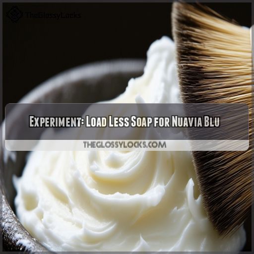 Experiment: Load Less Soap for Nuavia Blu