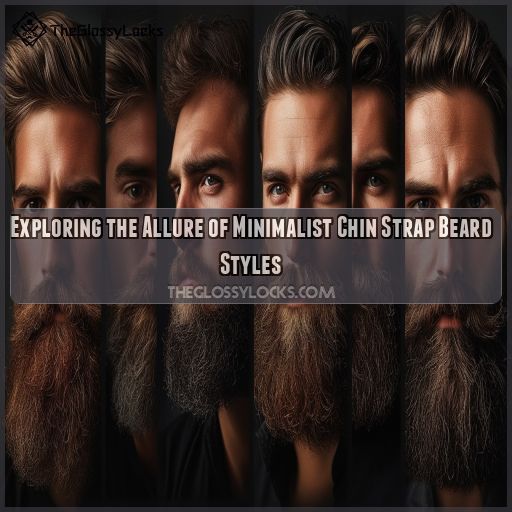 Exploring the Allure of Minimalist Chin Strap Beard Styles