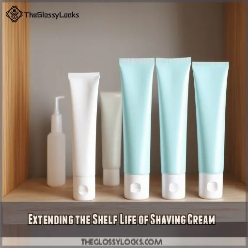 Extending the Shelf Life of Shaving Cream