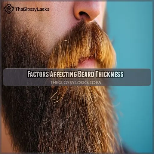 Factors Affecting Beard Thickness