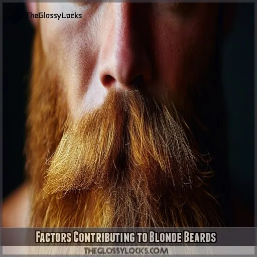 Factors Contributing to Blonde Beards