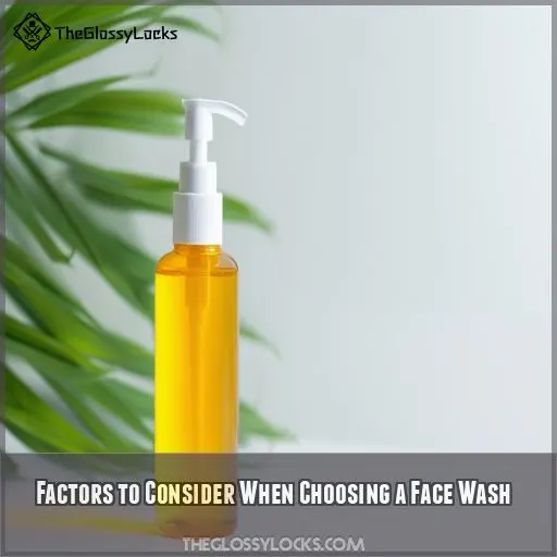 Factors to Consider When Choosing a Face Wash