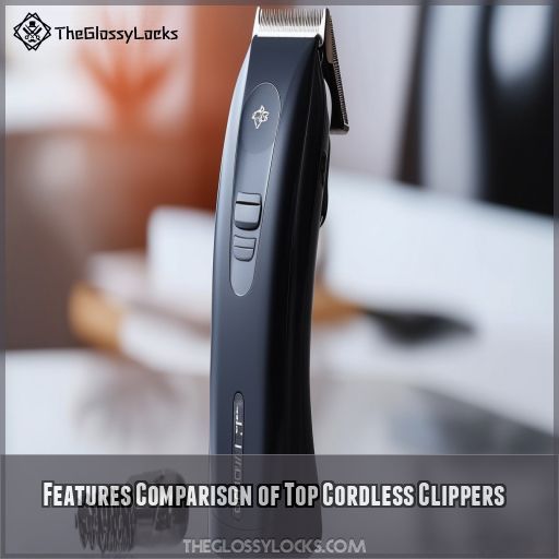 Features Comparison of Top Cordless Clippers