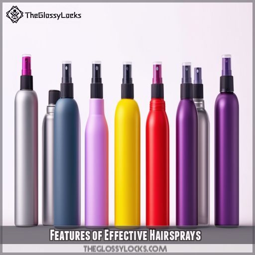Features of Effective Hairsprays