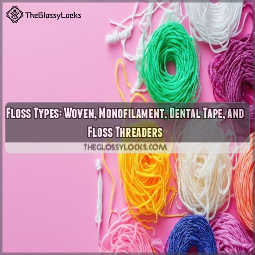 Floss Types: Woven, Monofilament, Dental Tape, and Floss Threaders
