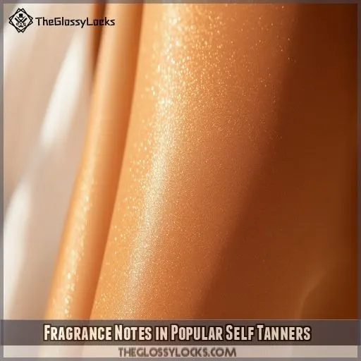 Fragrance Notes in Popular Self Tanners