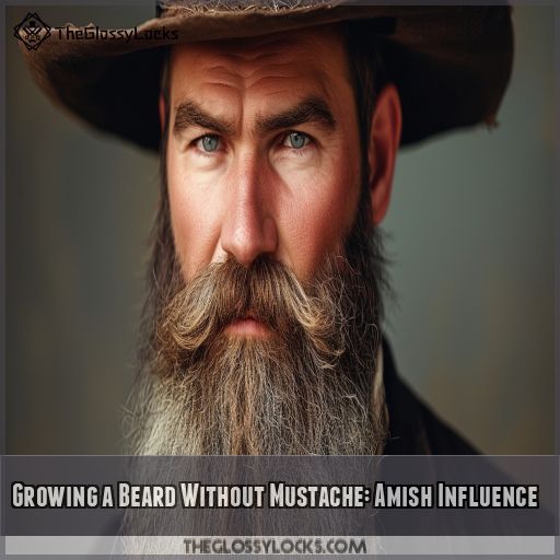 Growing a Beard Without Mustache: Amish Influence