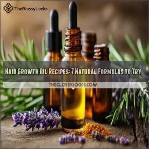 Hair growth oil recipes with essential oils