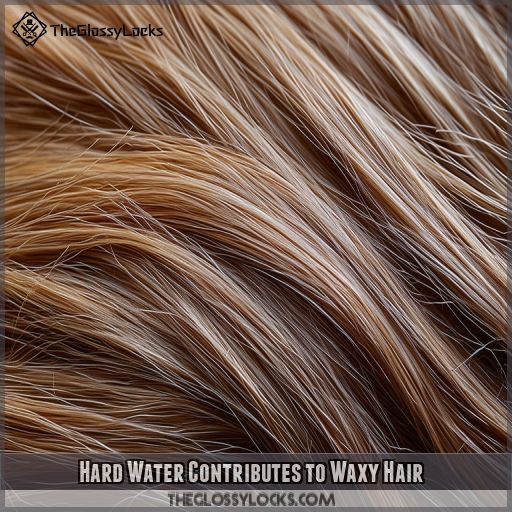 Hard Water Contributes to Waxy Hair