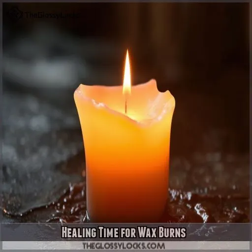 Healing Time for Wax Burns