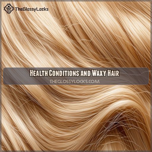 Health Conditions and Waxy Hair