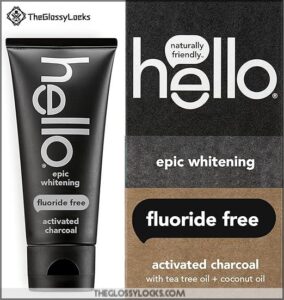 hello Epic Whitening Charcoal Fluoride
