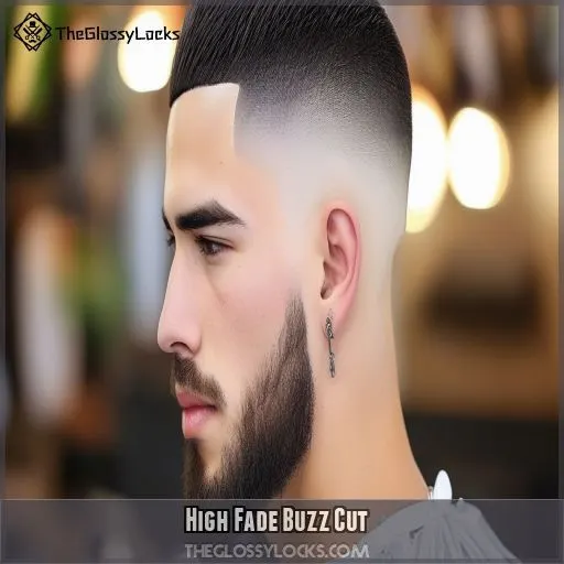 High Fade Buzz Cut