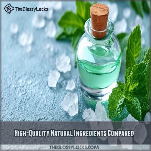 High-Quality Natural Ingredients Compared