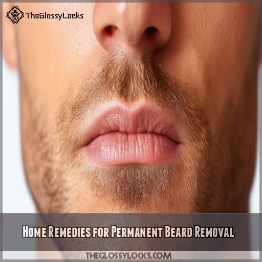 Home Remedies for Permanent Beard Removal